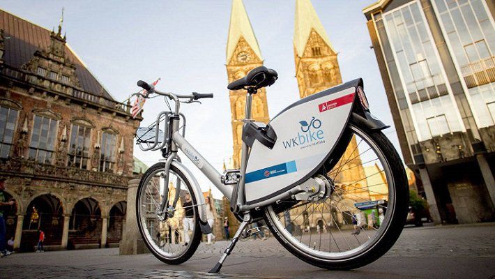 Bremen: NUR HEUTE kostenlos Fahrrad fahren mit WK Bike