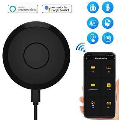 Tuya Wifi IR Remote Controller mit Sprachsteuerung (Google Home, Alexa, IFTTT) für 9,99€   aus DE