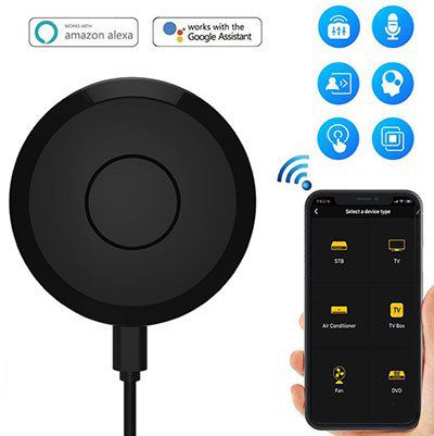 Tuya Wifi IR Remote Controller mit Sprachsteuerung (Google Home, Alexa, IFTTT) für 9,99€   aus DE