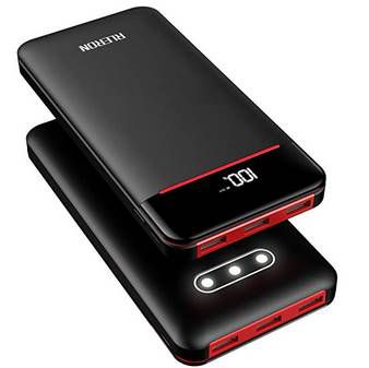 RLERON 25.000mAh Powerbank mit 3 USB Ports, LCD & Taschenlampe für 23,09€ (statt 33€)