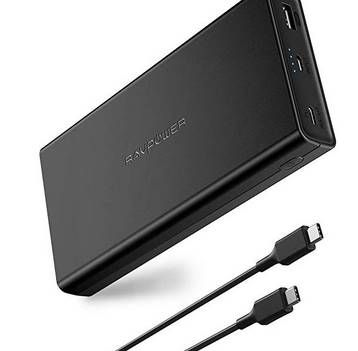 RAVPower RP PB159 45W USB C Powerbank (20.100mAh) für 42,99€ (statt 57€)