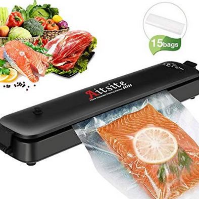 Aitsite Vakuumiergerät + 15 Beutel für 20,29€ (statt 30€)