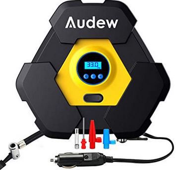 Audew digitale Luftpumpe mit 120W & 3m Kabel für 12,49€ (statt 25€)