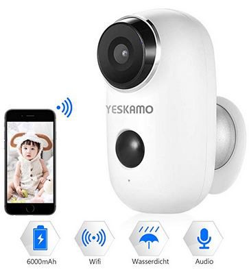 1080p WLAN Cam mit Akku für Innen & Außen für 59,99€ (statt 89€)