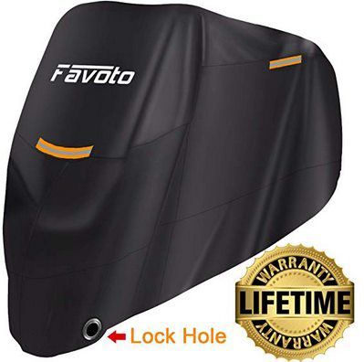 Favoto Motorradabdeckung (265cm x 105cm x 125cm) für 9,09€ (statt 18€)