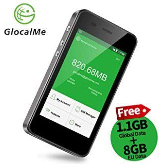 GlocalMe G3   mobiler LTE Hotspot & 1,1GB gratis für ~130 Länder + 8GB für EU für 78,99€ (statt 160€)