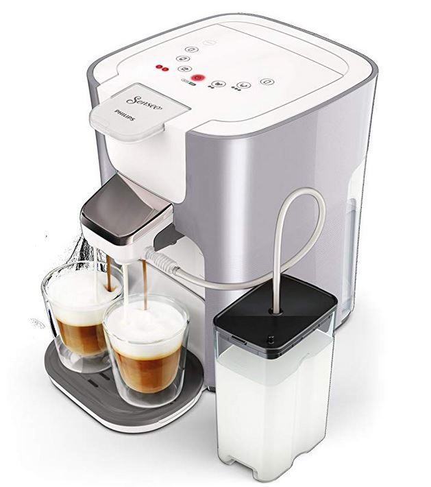 PHILIPS HD6574/20 Senseo Latte Duo Plus Kaffeepadmaschine für 119,99€ (statt 173€)