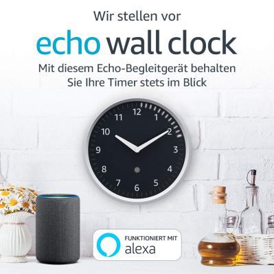 Amazon Echo Wall Clock ab sofort hierzulande bestellbar