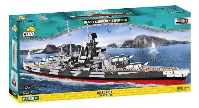 Ausverkauft! Cobi 4809   Schlachtschiff Tirpitz Bausatz für 74,93€ (statt 103€)