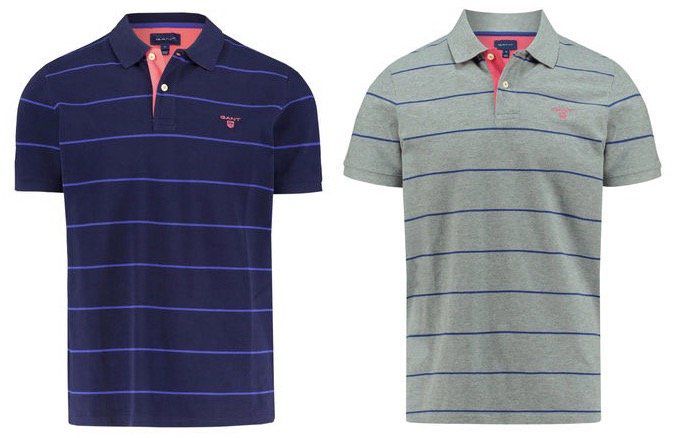 GANT 3 Color Piqué Rugger Poloshirt für 55,87€ (statt 70€)