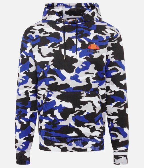 ellesse Toce Hoodie mit blauem Camouflage für 22,46€ (statt 66€)