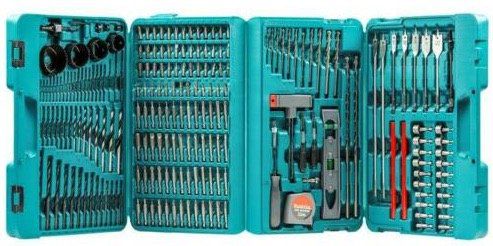 Makita  P44046 Bit  und Bohrer Set 216teilig im Koffer für 55,90€ (statt 68€)