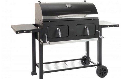 Grillchef XXL Holzkohlegrillwagen für direktes und indirektes Grillen für 153,95€ (statt 199€)