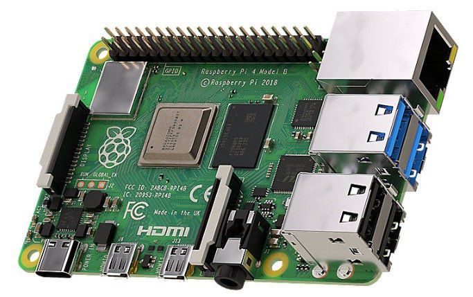 Raspberry Pi 4 B mit 4GB Ram + 64GB Speicherkarte für 59,48€ (statt 68€)