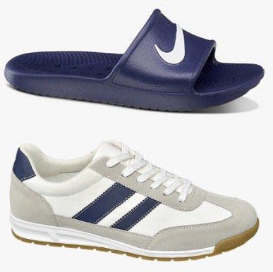 Nike Slide Badelatschen (40 46) + Memphis One Sneaker (42 46) für zusammen 25€