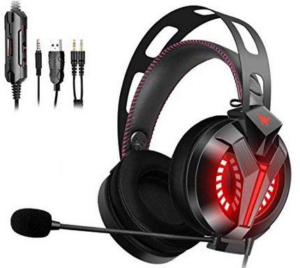 Onikuma Gaming Headset 7.1 mit lärmreduziertem Mikrofon für 14,99€ (statt 29€)