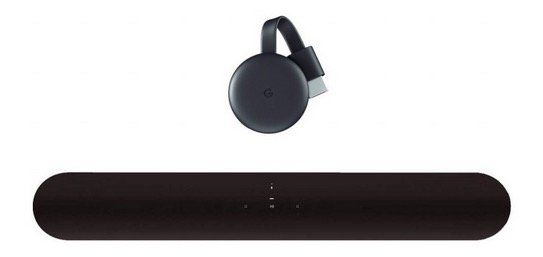 Sonos Beam Lautsprecher + Google Chromecast für 359€ (statt 424€)