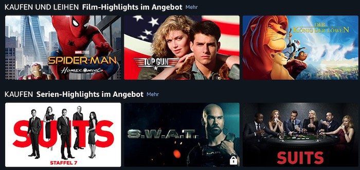 Amazon Prime Video: 5€ Gutschein für einen Leihfilm   nur ausgewählte Kunden