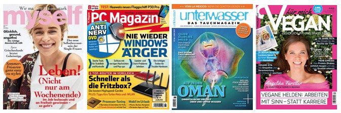 Zeitschriften Abos direkt zum Deal Preis ganz ohne Prämien z.B. BUNTE statt 202,80€ direkt nur 59,95€