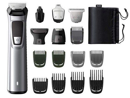 Vorbei! Philips MG7730 Multigroomer mit 16 Aufsätzen für 39,99€ (statt 55€)