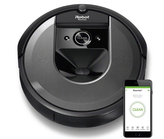 iRobot Roomba i7+ (i7558) Saug­ro­bo­ter mit Ab­saug­sta­ti­on ab 349€ (statt neu 699€)   refurbished