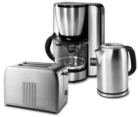 Medion Frühstücksset (Kaffeemaschine, Toaster, Wasserkocher) für 79,95€ (statt 95€)