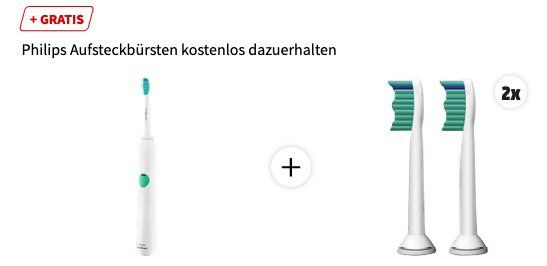 Philips Sonicare HX6510/22 EasyClean Schallzahnbürste für 34,99€ (statt 42€) + 4 Bürsten geschenkt