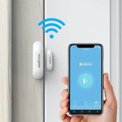 Koogeek Tür/Fenster Sensor mit App Zugriff für 11,99€ (statt 18€)   Prime