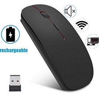 EasyULT kabellose optische Maus 2,4GHz mit USB Empfänger und Kabel für 7,59€ (statt 13€)