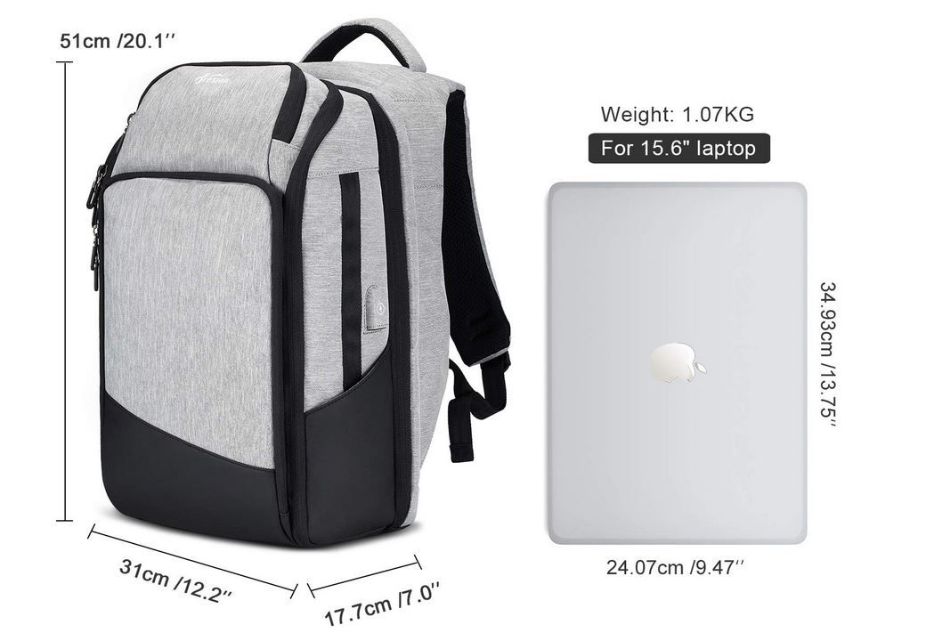 Fresion Laptop Rucksack für 15.6 oder 17 ab 23,99€ (statt 60€)