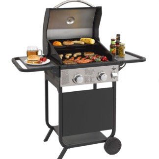 Gasgrill Wagen El Fuego Gilbert mit 2 Edelstahl Brennern für 73,99€ (statt 126€)