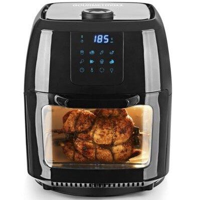 Gourmetmaxx XXXL Airfryer Fritteuse & Drehgrill in Schwarz für 29,59€ (statt 107€)