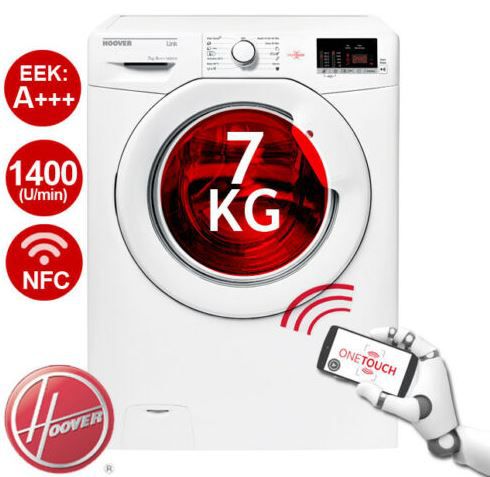 HOOVER HL4 1472D3/1 S Frontlader Waschmaschine EEK: A+++ NFC Technologie für 224,10€ (statt 305€)