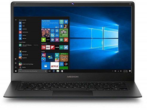 MEDION AKOYA E4241 Notebook mit 14, Atom Prozessor, 4GB RAM, 64GB Flash für 179,10€ (statt 300€)