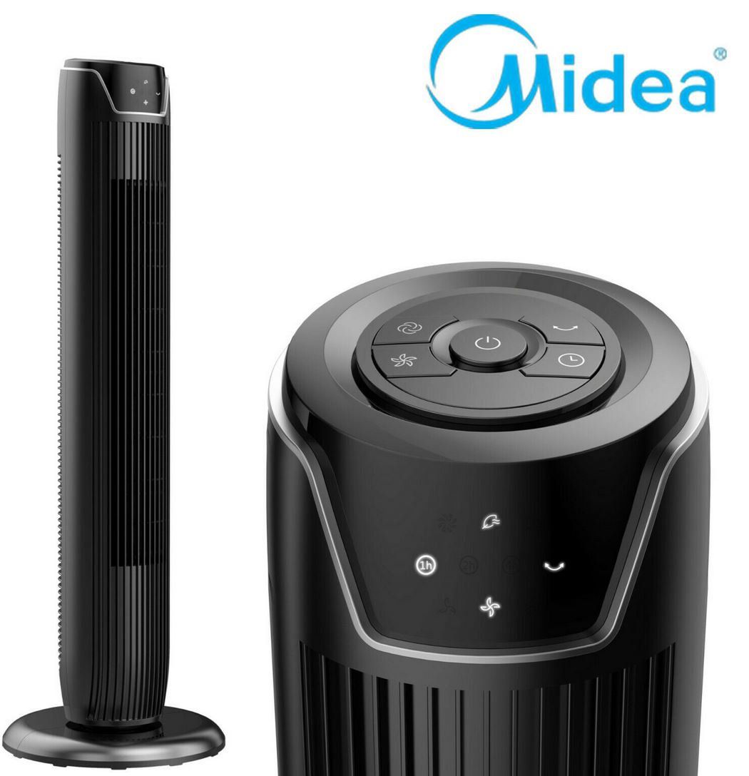 Midea FZ10 17JR Turmventilator mit Timer und FB für 42€ (statt 50€)