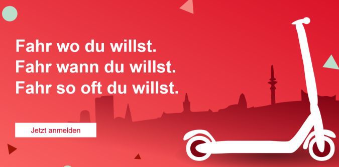 Otto startet E Scooter Abo OTTO NOW im August für nur 39€/Monat