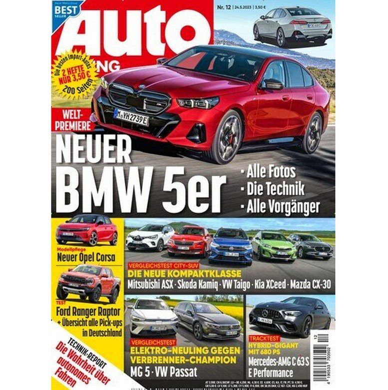 26 Ausgaben Auto Zeitung für 17,90€ (statt 106€)