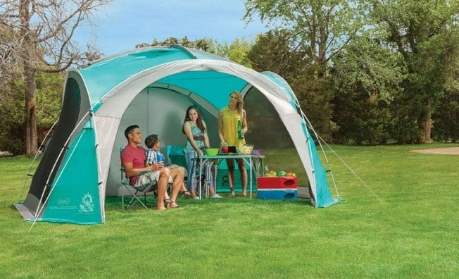 ⛺ Coleman Event Dome Pavillon stabiles Partyzelt mit Stahlgestänge für 154,79€ (statt 210€)