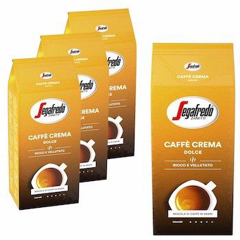 4kg Segafredo Caffe Crema Ganze Bohne für 44€   pro kg nur 11€ inkl. Versand