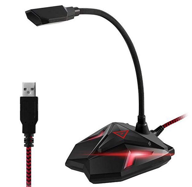 Eivotor USB PC Mac Desktop Kondensatormikrofon für 11,99€ (statt 20€)   Prime