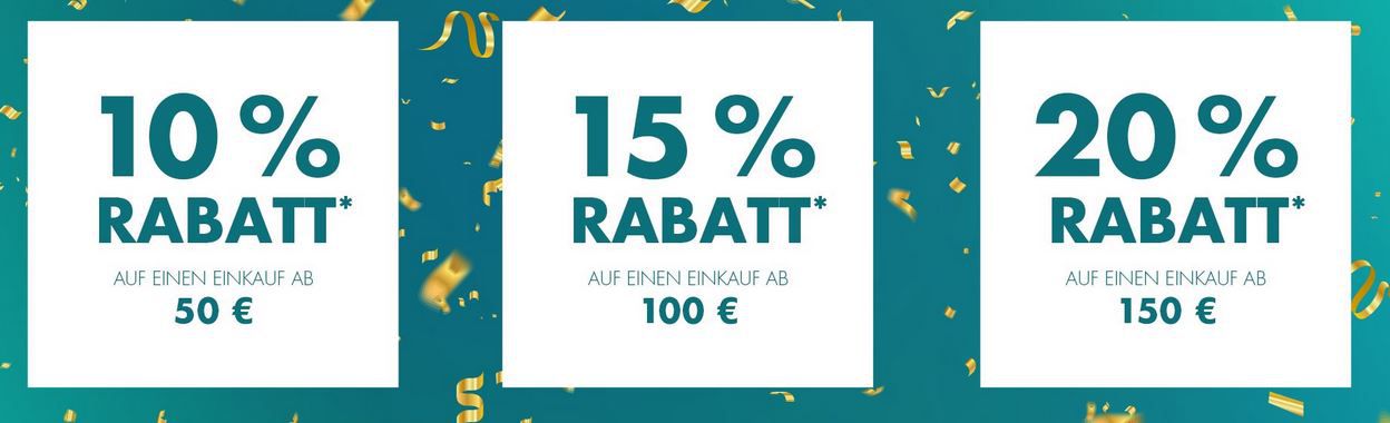 Galeria Kaufhof Prima Deals mit bis zu 20% Staffelrabatt auf (fast) Alles