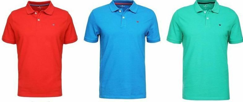 Tom Tailor Basic Herren Poloshirts bis 2XL für je 14,38€ (statt 21€)