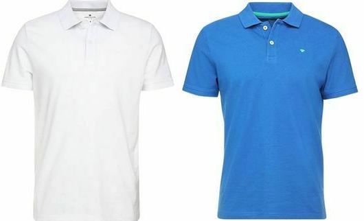 Tom Tailor Basic Herren Poloshirts bis 2XL für je 14,38€ (statt 21€)