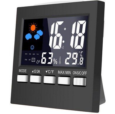 Digitale Wetterstation Loskii DC 001 mit Uhr für 2,84€