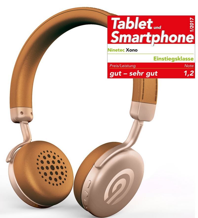 NINETEC Xono Bluetooth On Ear Kopfhörer (Headset) für 17,99€ (statt 50€)