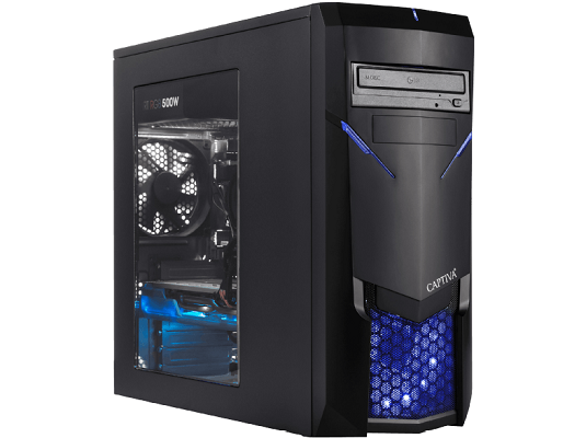 CAPTIVA I47 940 Gaming PC (i5, 8 GB RAM, 120 GB SSD, 1 TB HDD, GeForce RTX 2060) für 844€ (statt 1.139€)