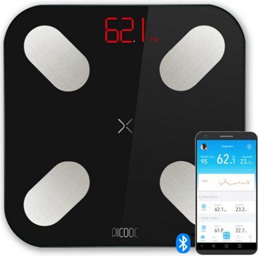 PICOOC Mini Körperfettanalysewaage in Schwarz für 29€ (statt 32€)