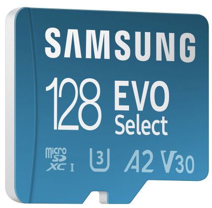 Samsung EVO Select 128GB microSDXC UHS I U3 mit SD Adapter für 10,99€ (statt 17€)