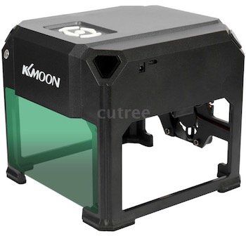 Kompakte KKmoon DIY Desktop Laser Gravur Maschine mit 3000mW für 91,87€   Versand aus DE