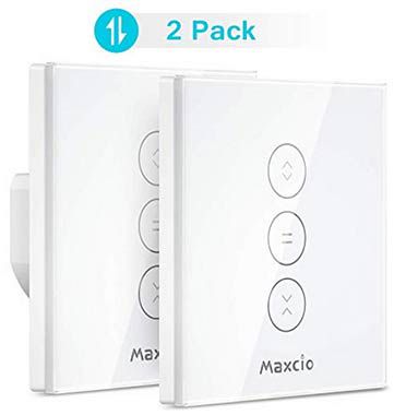 2erPack: Maxcio WF CS01   Rollladen Zeitschaltuhr mit App Anbindung & Sprachsteuerung für 26,59€ (statt 38€)